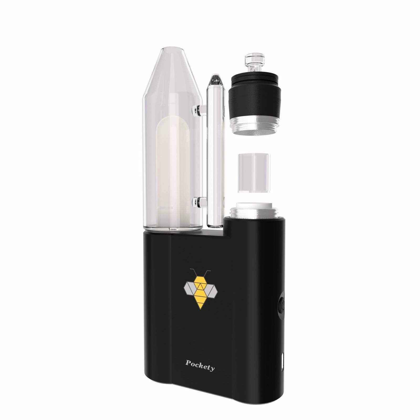 Pockety vaporizer australia with ica 5d XXL Quartz Chamber