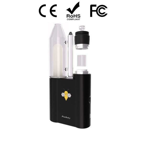 Pockety kit with ica 5d xxl chamber CE ROHS FCC australia vaporizer