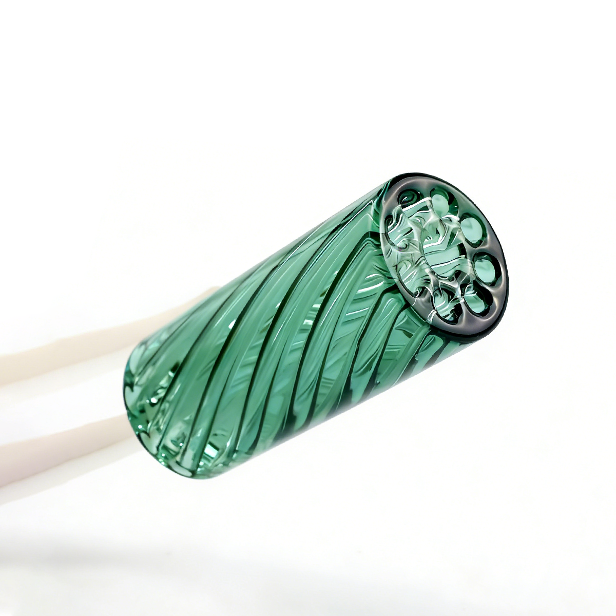 JCVAP BrezTip Multi Bore Glass Filter RipTips Style Ink Green Size 12mm - Image 3