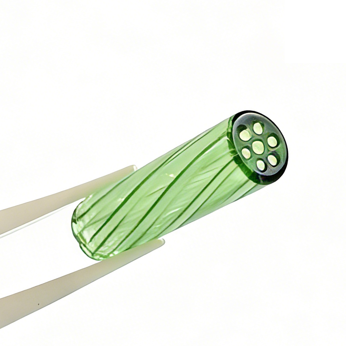 JCVAP BrezTip Superior Glass Filter RipTip Style Green Size9mm - Image 3