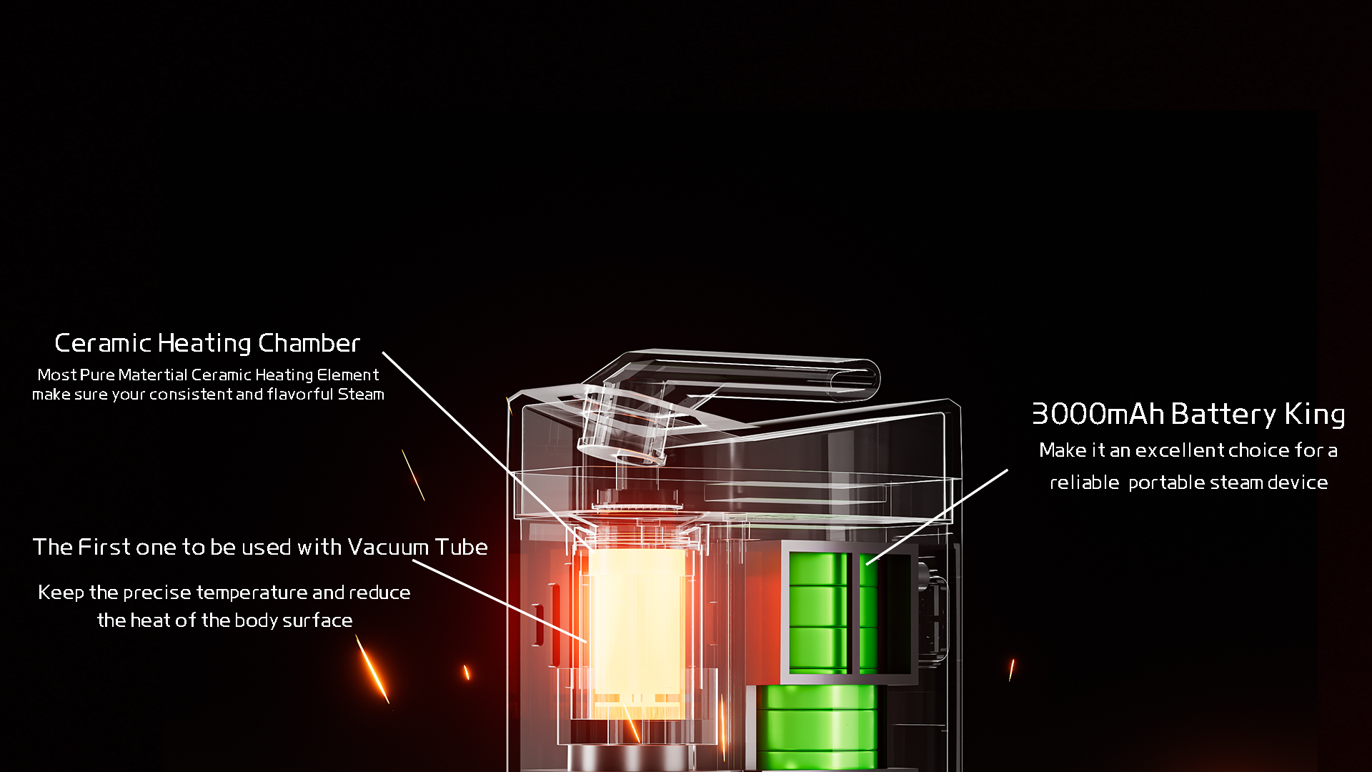 Anix Mars Steam Dry Herb Vape 