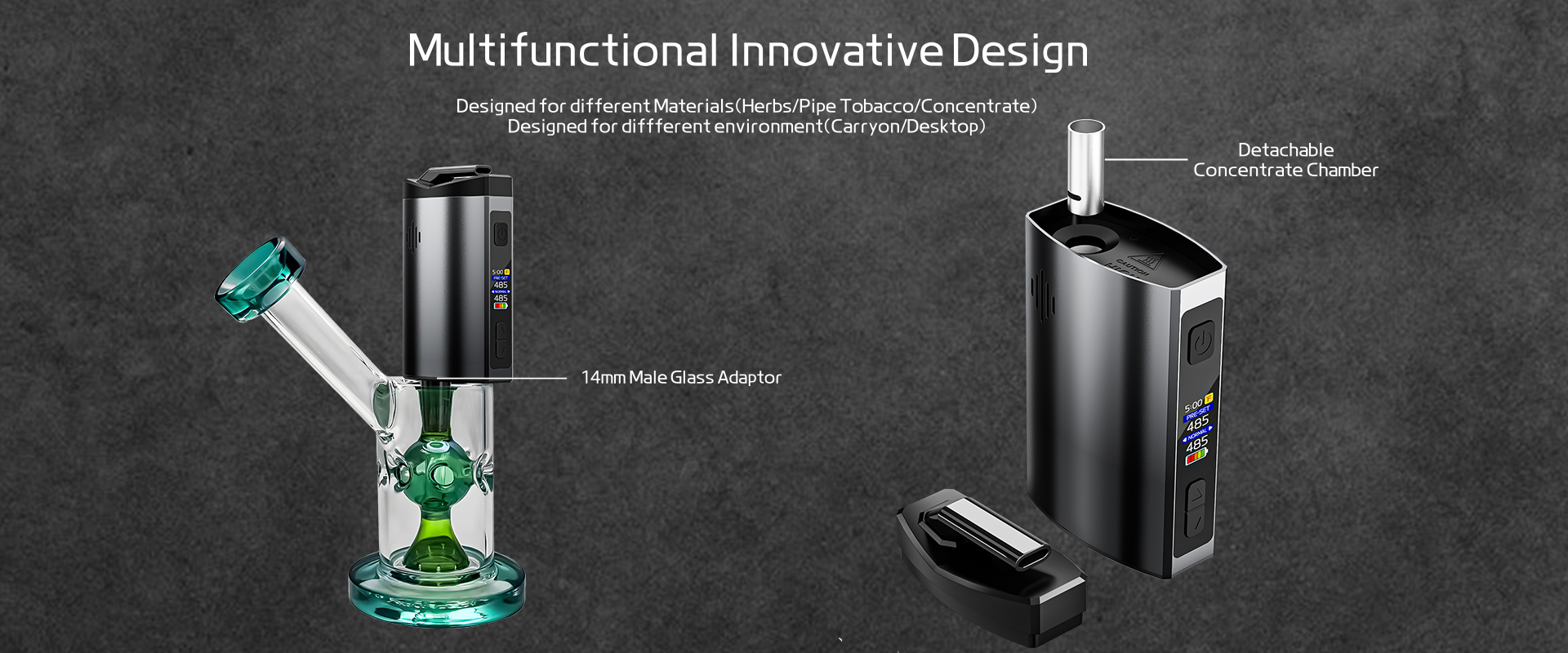 Anix Mars Steam Dry Herb Vape