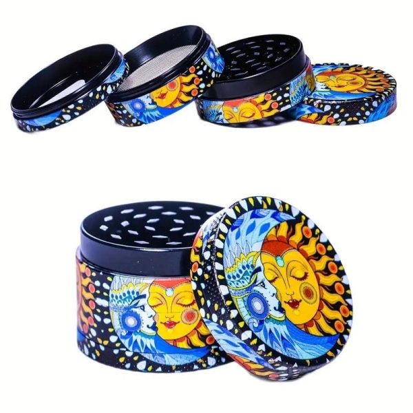 50mm 4 Piece Herb Grinder - Image 2