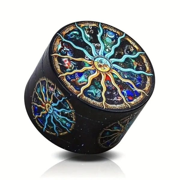 50mm 4 Piece Herb Grinder - Image 3
