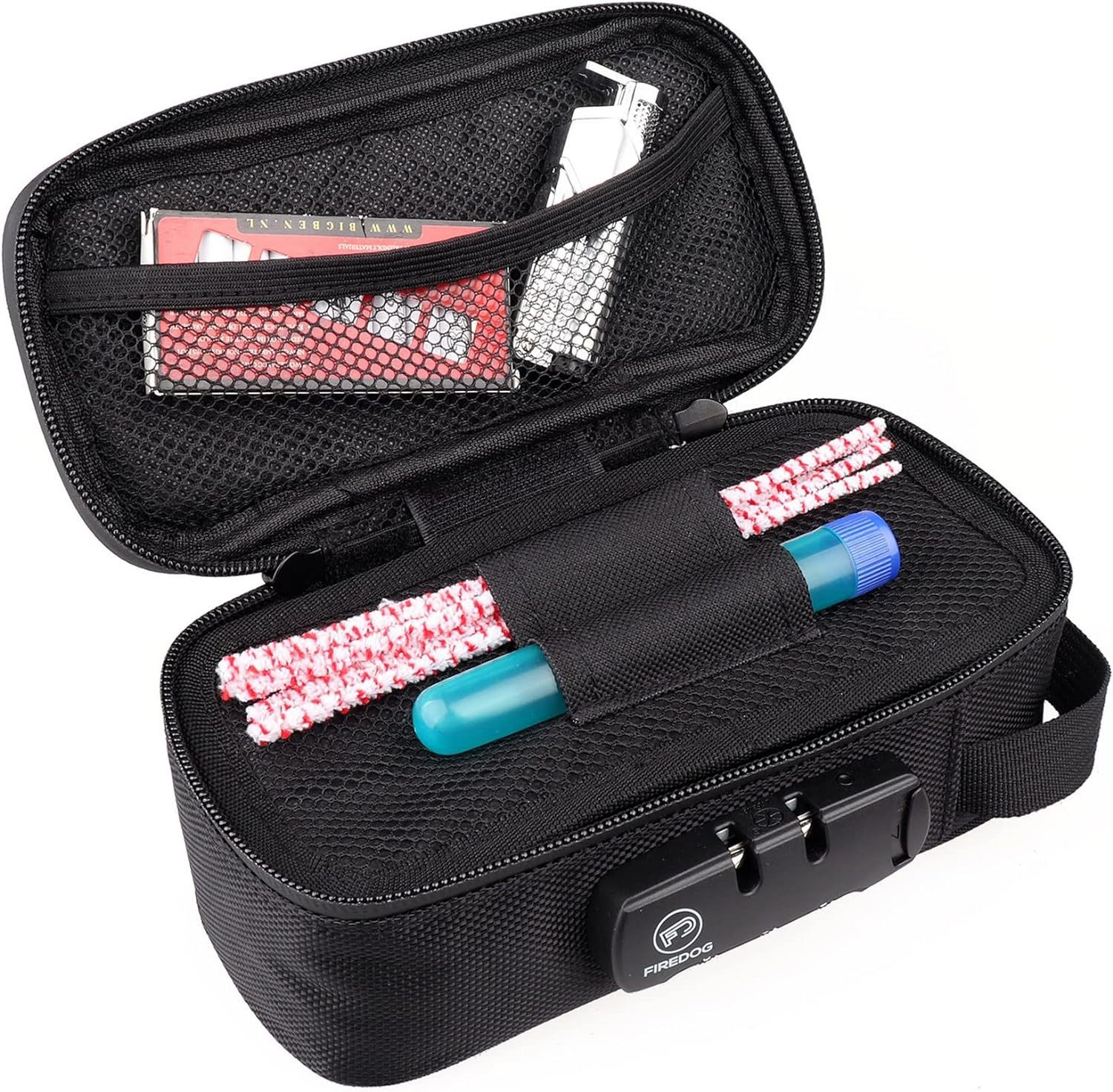 Smell Proof Stash Bag with Lock 20x9x7cm - Image 3