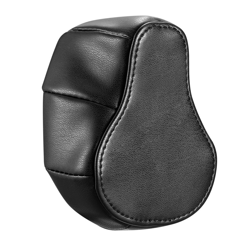 Leather Portable Cigar Stand Spoon-Shaped Single Pipe Rack for Tobacco Lovers - Image 5