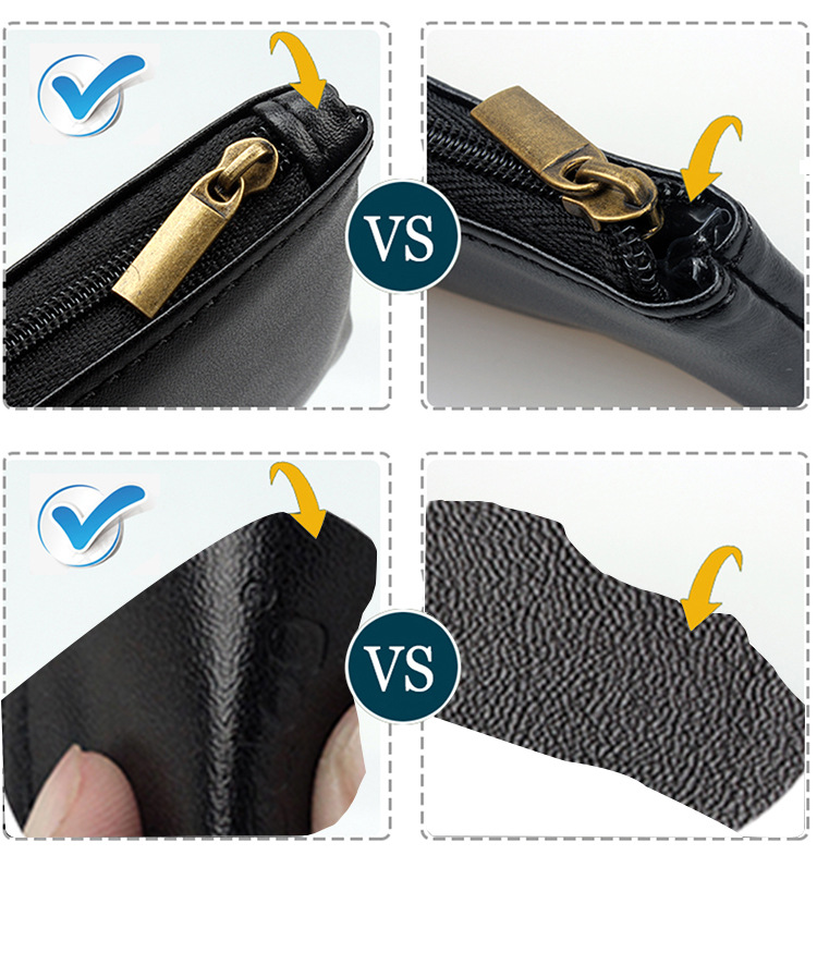 Leather Tobacco Pouch 5.5"x3.6" Pipe or Cigarette Case Travel Storage Bag - Image 3