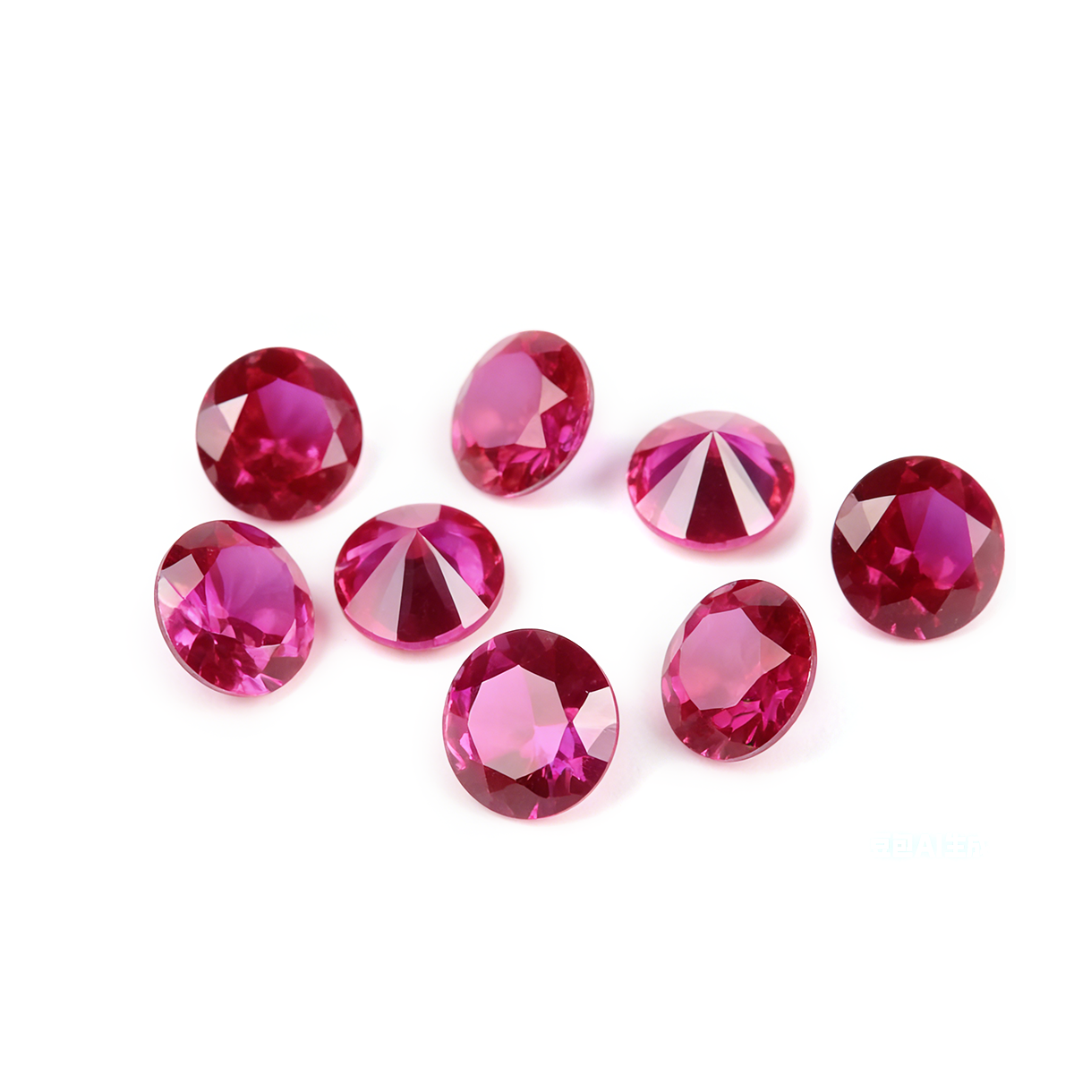 2.5mm Ruby Diamond Faceted Cut for Ball Vape 300pcs/Pack - Image 4